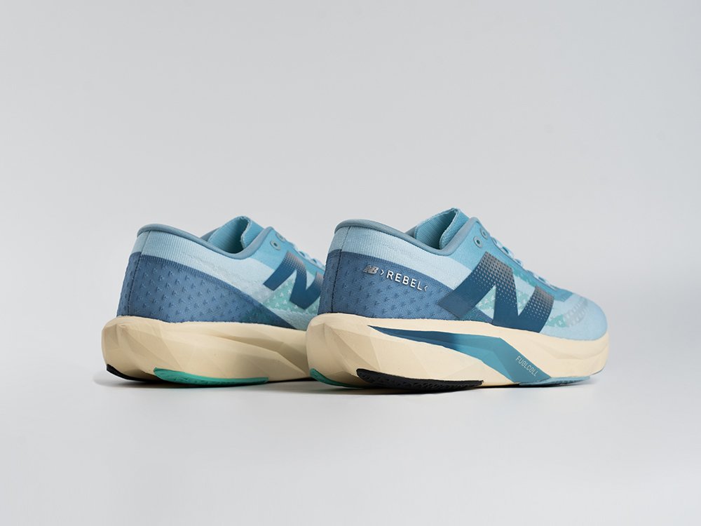 New Balance FuelCell Rebel V4 голубые текстиль мужские (AR34056) - фото 3