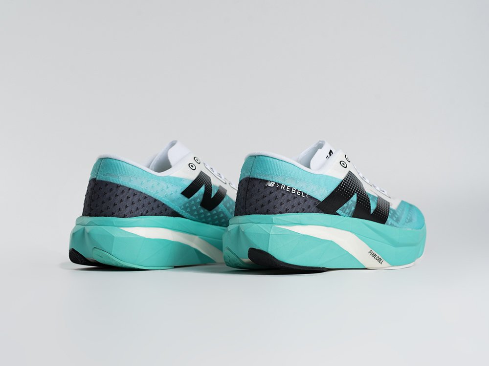 New Balance FuelCell Rebel V4 WMNS голубые текстиль женские (AR34058) - фото 3 New Balance FuelCell Rebel V4 WMNS голубые текстиль женские (AR34058) - фото 3