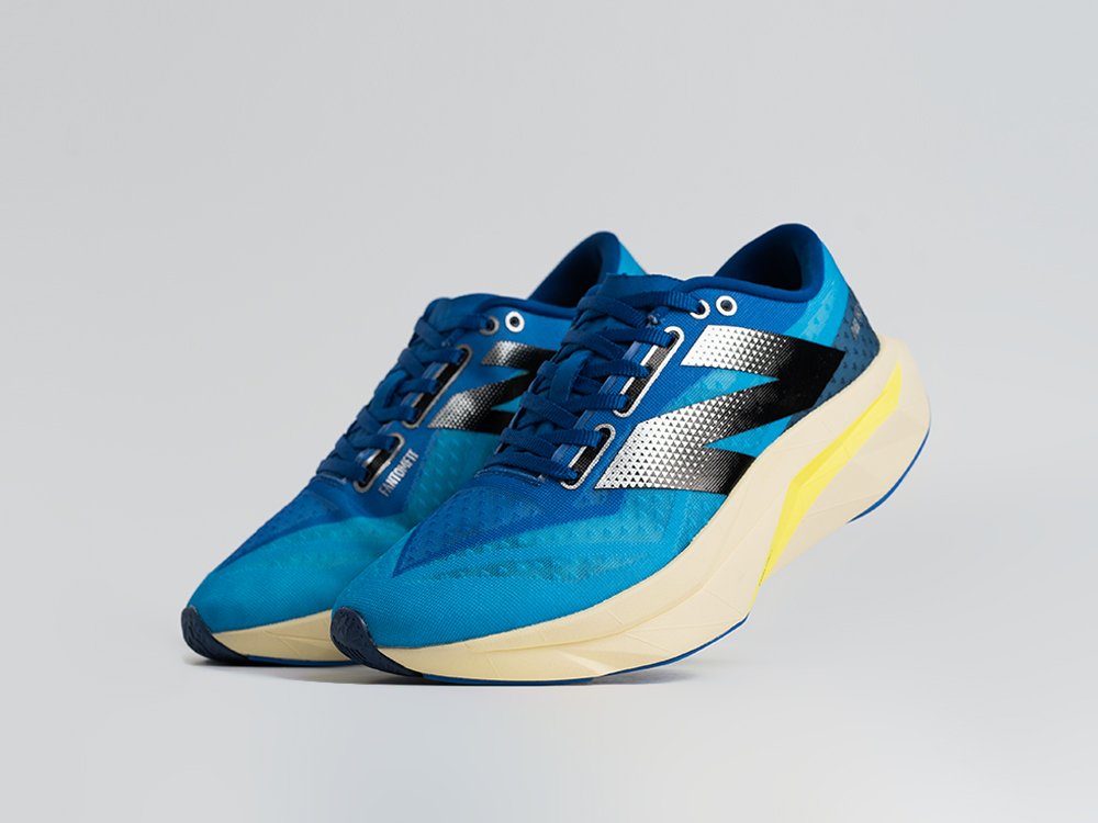New Balance FuelCell Rebel V4 голубые текстиль мужские (AR34061) - фото 2 New Balance FuelCell Rebel V4 голубые текстиль мужские (AR34061) - фото 2
