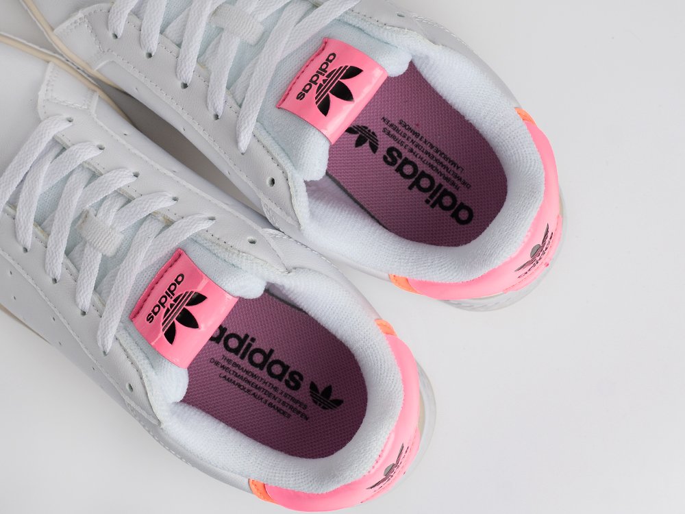 Adidas Court Tourino Bold WMNS белые кожа женские (AR34068) - фото 5
