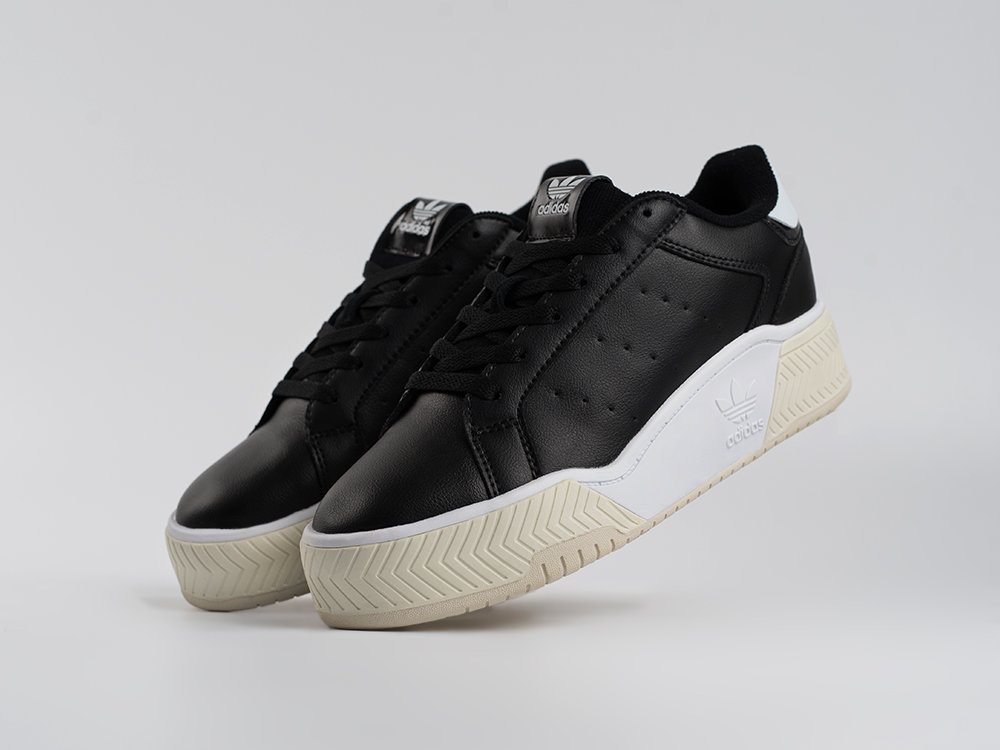 Adidas Court Tourino Bold WMNS черные кожа женские (AR34070) - фото 2