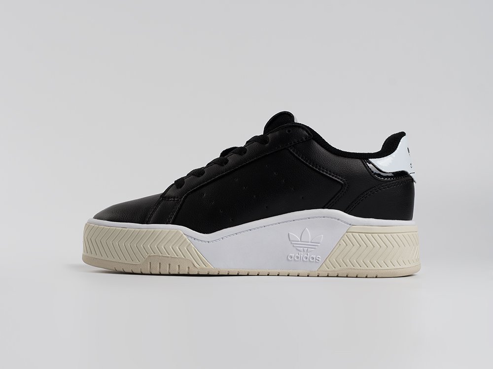 Adidas Court Tourino Bold WMNS черные кожа женские (AR34070) - фото 1