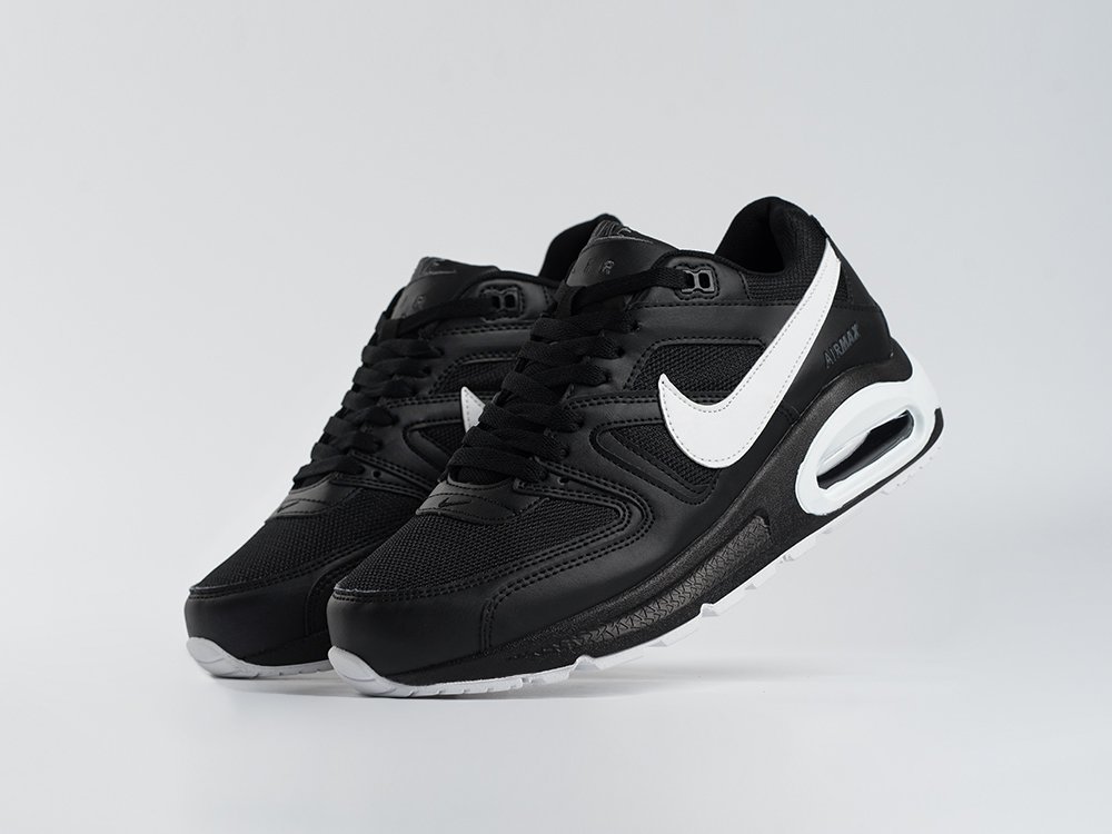Nike Air Max Command Leather черные кожа мужские (AR34075) - фото 2