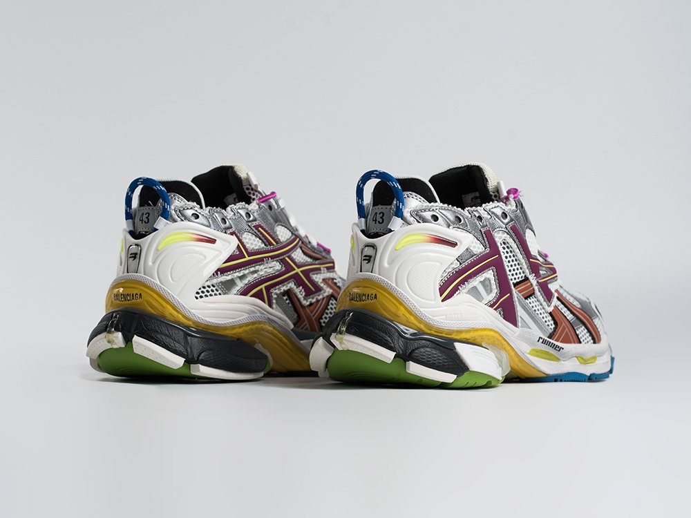 Balenciaga Runner белые кожа мужские (AR34092) - фото 3 Balenciaga Runner белые кожа мужские (AR34092) - фото 3