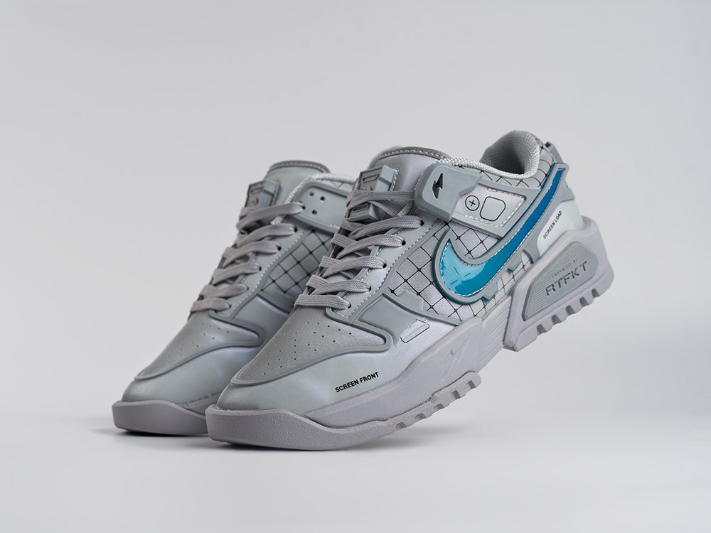 Nike Dunk Genesis x RTFKT серые текстиль мужские (AR34109) - фото 2 Nike Dunk Genesis x RTFKT серые текстиль мужские (AR34109) - фото 2