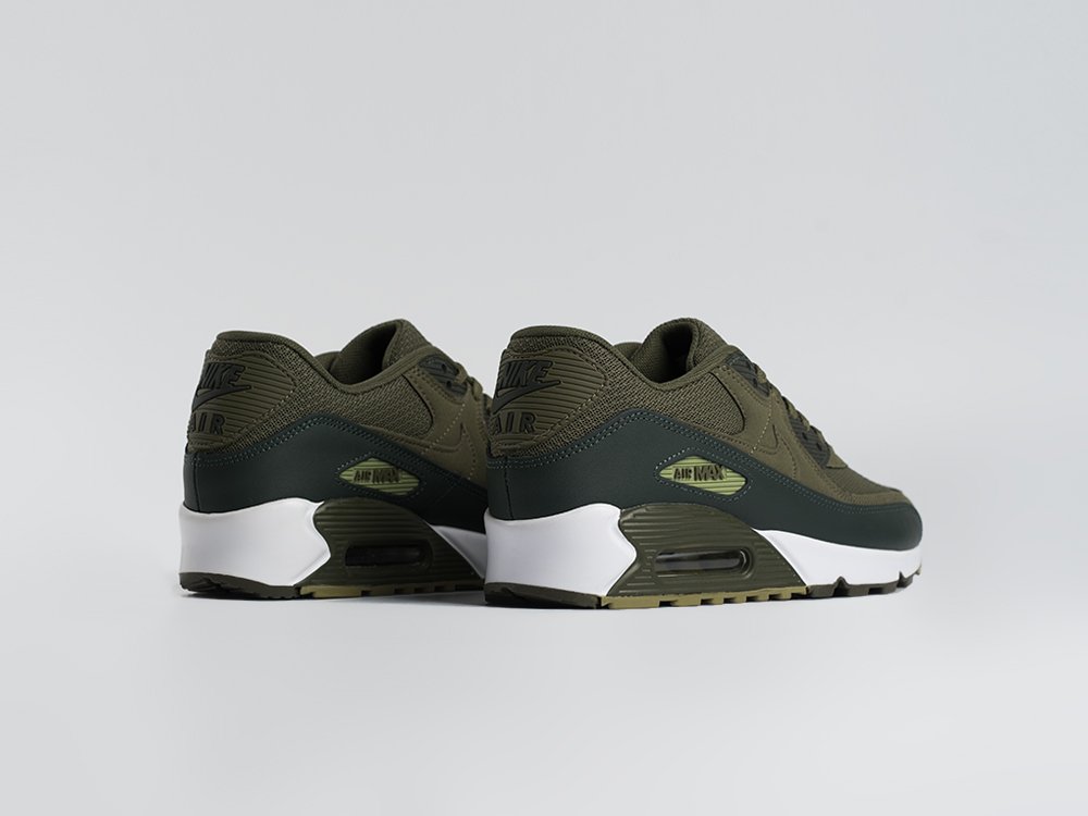 Nike Air Max 90 зеленые кожа мужские (AR34113) - фото 3 Nike Air Max 90 зеленые кожа мужские (AR34113) - фото 3