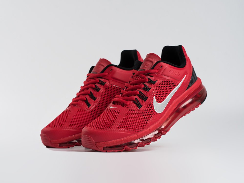 Nike Air Max 2013 красные текстиль мужские (AR34122) - фото 2 Nike Air Max 2013 красные текстиль мужские (AR34122) - фото 2