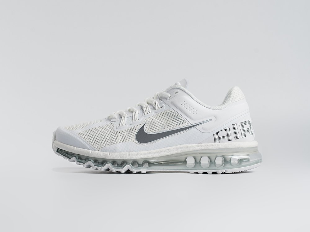 Nike Air Max 2013 белые текстиль мужские (AR34123) - фото 1