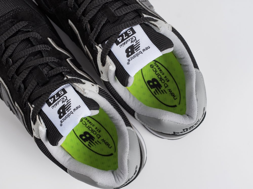 New Balance 574 черные замша мужские (AR34142) - фото 5 New Balance 574 черные замша мужские (AR34142) - фото 5