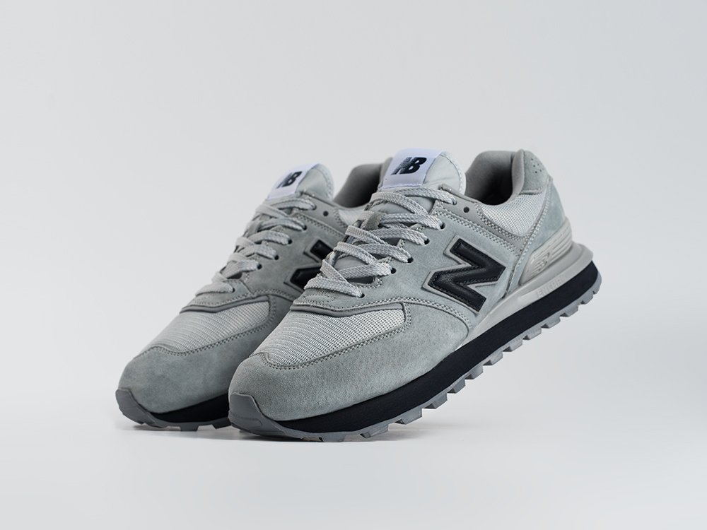 New Balance 574 серые замша мужские (AR34146) - фото 2 New Balance 574 серые замша мужские (AR34146) - фото 2