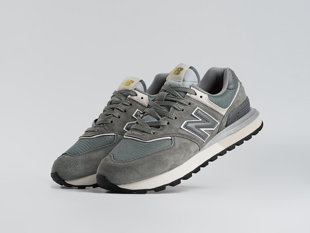 New Balance 574 серые замша мужские (AR34147) - фото 2 New Balance 574 серые замша мужские (AR34147) - фото 2