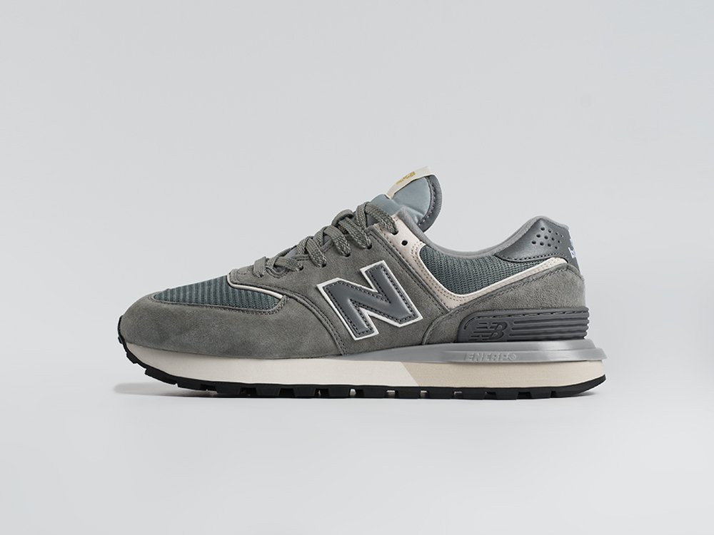New Balance 574 серые замша мужские (AR34147) - фото 1 New Balance 574 серые замша мужские (AR34147) - фото 1