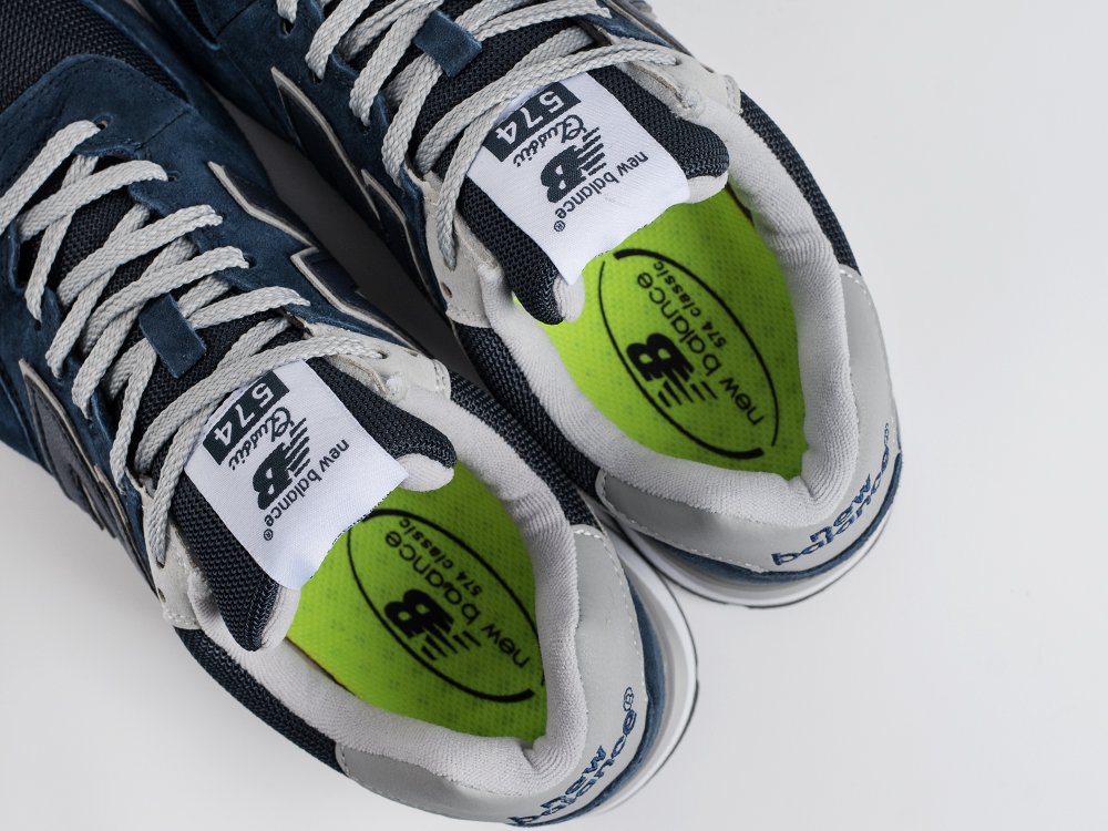 New Balance 574 синие замша мужские (AR34148) - фото 5 New Balance 574 синие замша мужские (AR34148) - фото 5