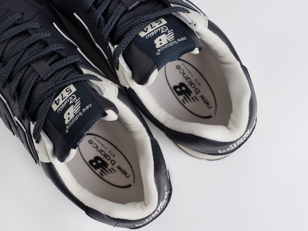 New Balance 574 синие кожа мужские (AR34150) - фото 5 New Balance 574 синие кожа мужские (AR34150) - фото 5