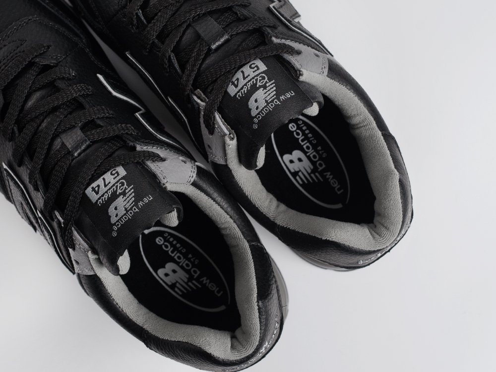 New Balance 574 черные кожа мужские (AR34151) - фото 5 New Balance 574 черные кожа мужские (AR34151) - фото 5