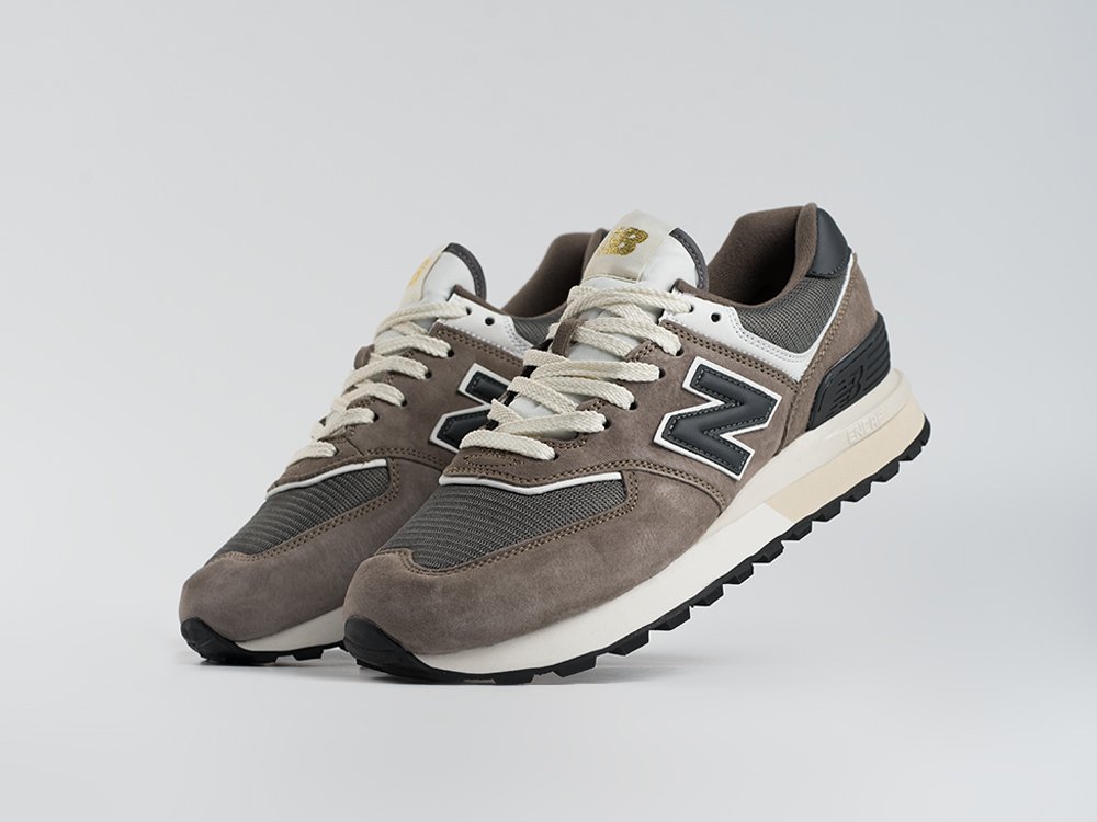 New Balance 574 коричневые замша мужские (AR34153) - фото 2 New Balance 574 коричневые замша мужские (AR34153) - фото 2