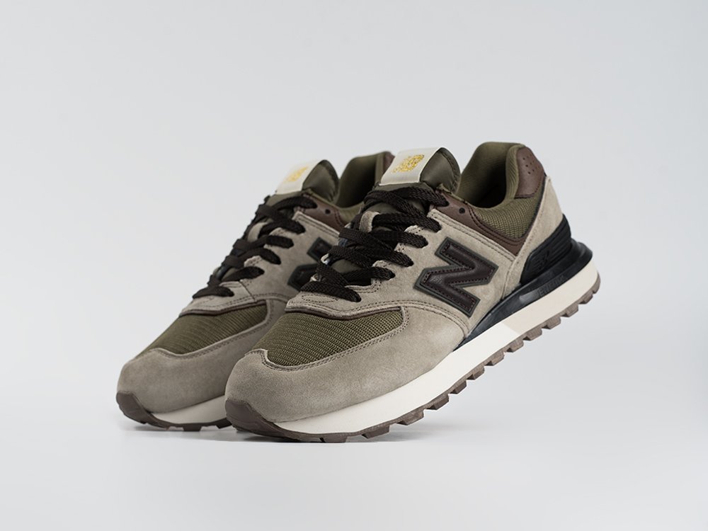 New Balance 574 серые замша мужские (AR34154) - фото 2 New Balance 574 серые замша мужские (AR34154) - фото 2