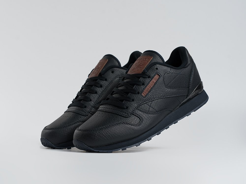 Reebok Classic Leather черные кожа мужские (AR34157) - фото 2 Reebok Classic Leather черные кожа мужские (AR34157) - фото 2