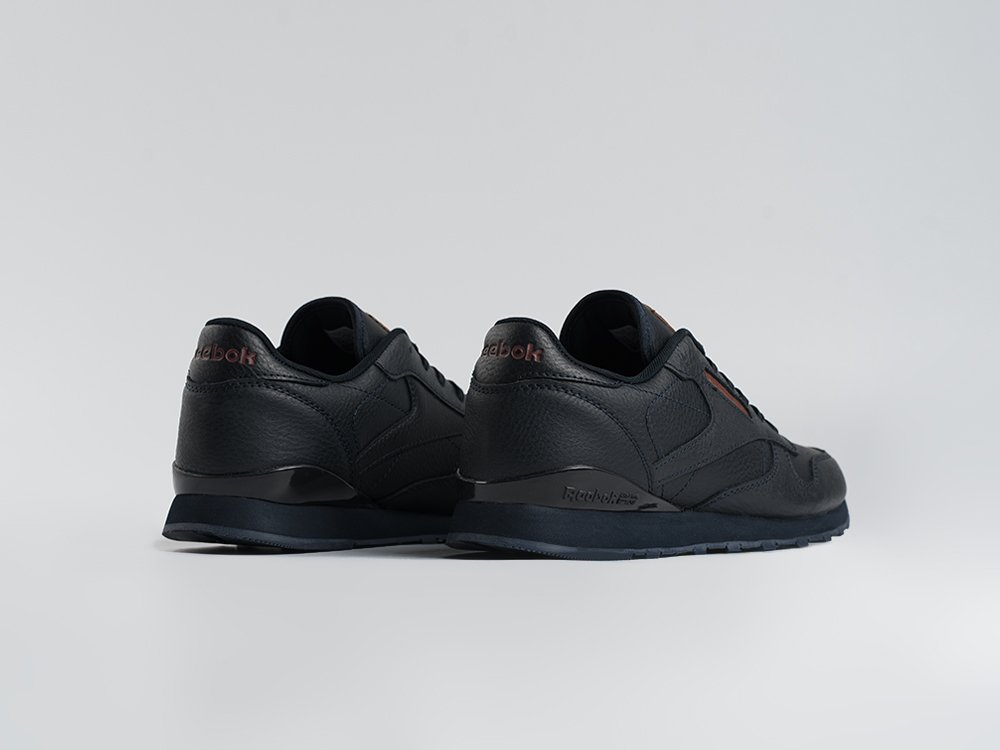 Reebok Classic Leather черные кожа мужские (AR34157) - фото 3 Reebok Classic Leather черные кожа мужские (AR34157) - фото 3