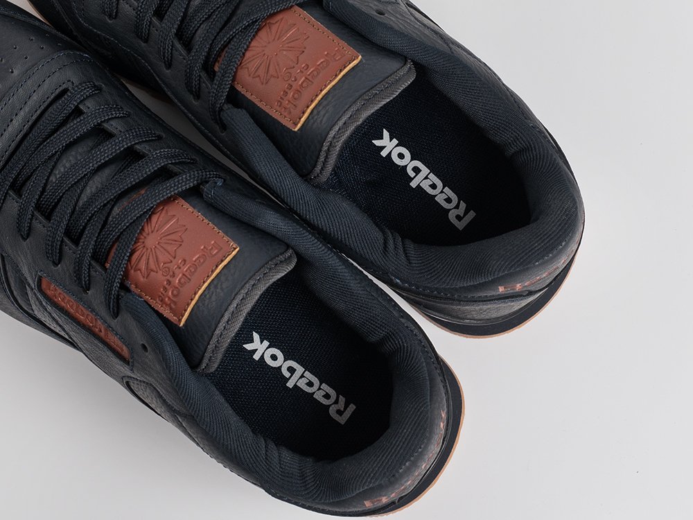 Reebok Classic Leather черные кожа мужские (AR34158) - фото 5 Reebok Classic Leather черные кожа мужские (AR34158) - фото 5