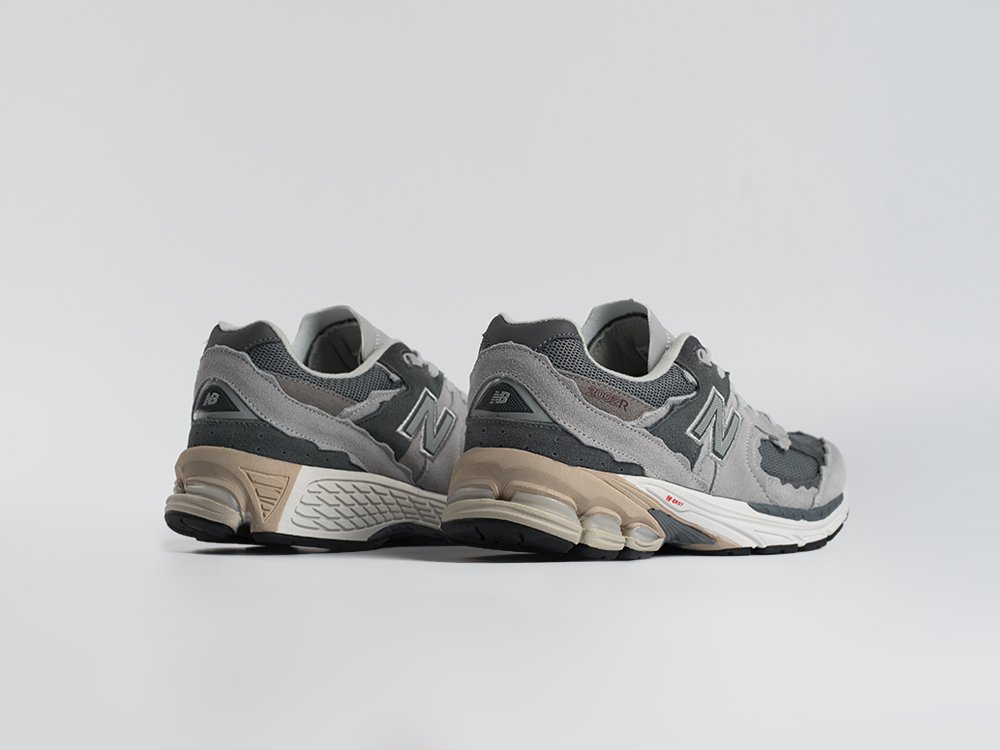 New Balance 2002R серые замша мужские (AR34182) - фото 3 New Balance 2002R серые замша мужские (AR34182) - фото 3