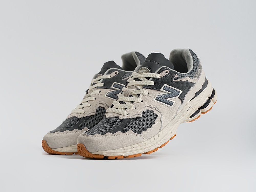 New Balance 2002R серые замша мужские (AR34183) - фото 2 New Balance 2002R серые замша мужские (AR34183) - фото 2