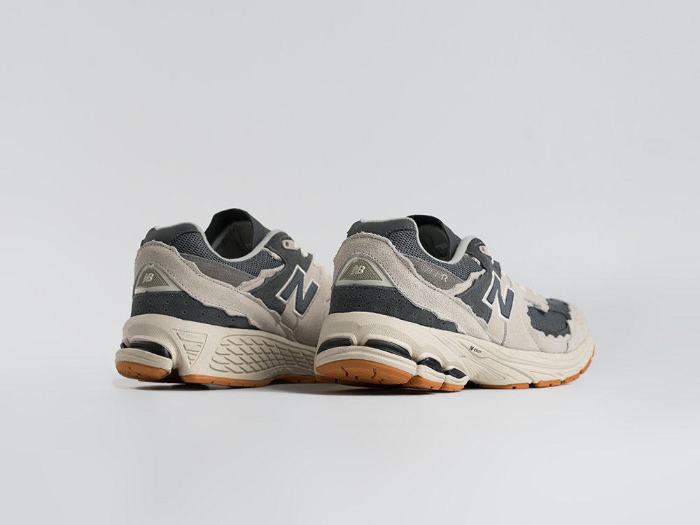 New Balance 2002R серые замша мужские (AR34183) - фото 3 New Balance 2002R серые замша мужские (AR34183) - фото 3