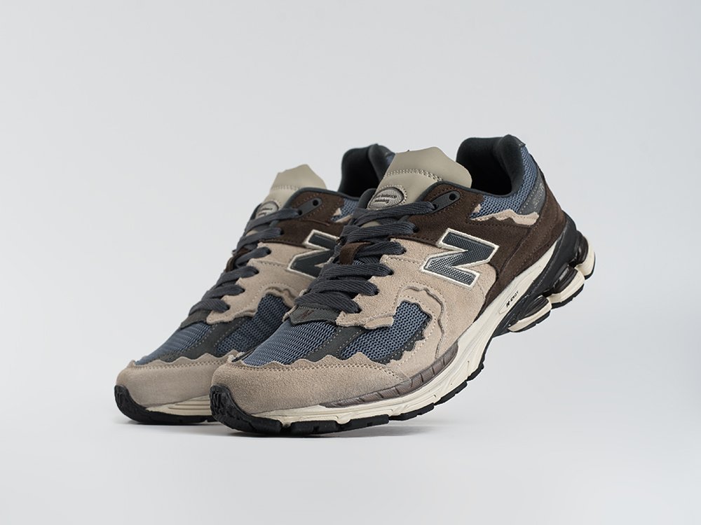 New Balance 2002R разноцветные замша мужские (AR34185) - фото 2 New Balance 2002R разноцветные замша мужские (AR34185) - фото 2