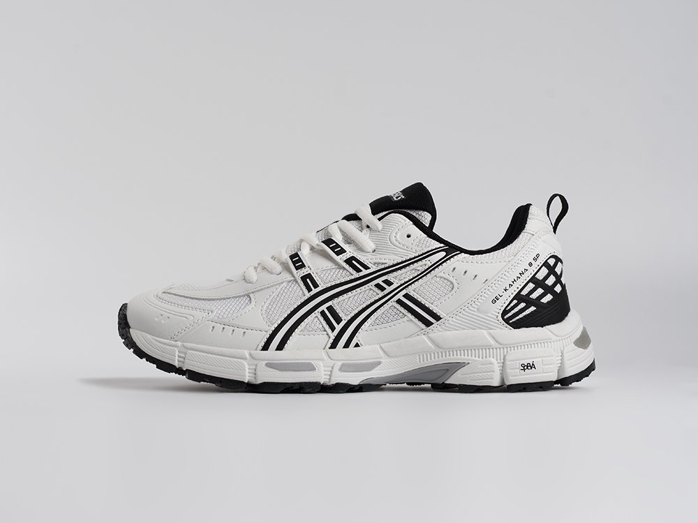 Asics Gel Kahana 8 белые текстиль мужские (AR34213) - фото 1 Asics Gel Kahana 8 белые текстиль мужские (AR34213) - фото 1