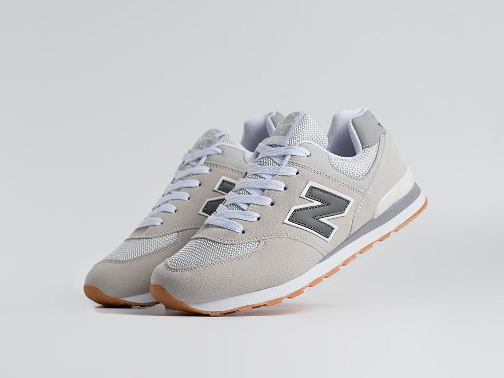 New Balance 574 WMNS бежевые замша женские (AR34221) - фото 2 New Balance 574 WMNS бежевые замша женские (AR34221) - фото 2