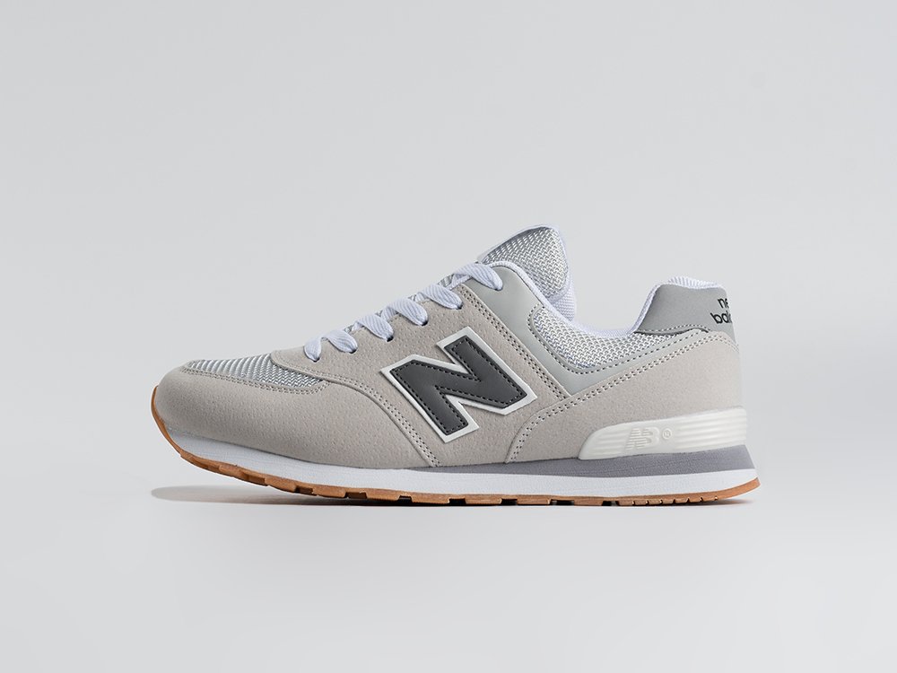 New Balance 574 WMNS бежевые замша женские (AR34221) - фото 1 New Balance 574 WMNS бежевые замша женские (AR34221) - фото 1