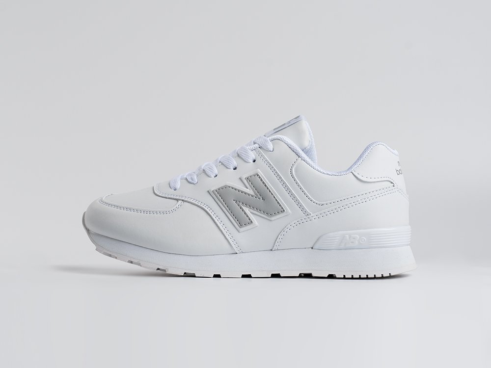 New Balance 574 WMNS белые кожа женские (AR34226) - фото 1 New Balance 574 WMNS белые кожа женские (AR34226) - фото 1