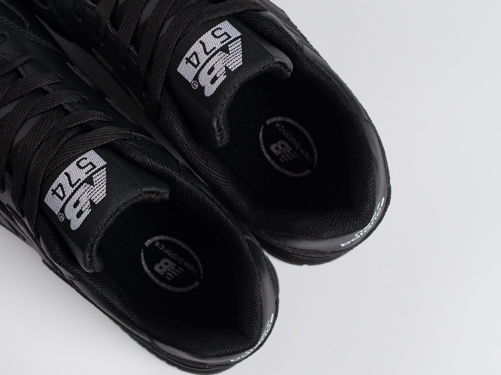 New Balance 574 WMNS черные кожа женские (AR34229) - фото 5 New Balance 574 WMNS черные кожа женские (AR34229) - фото 5