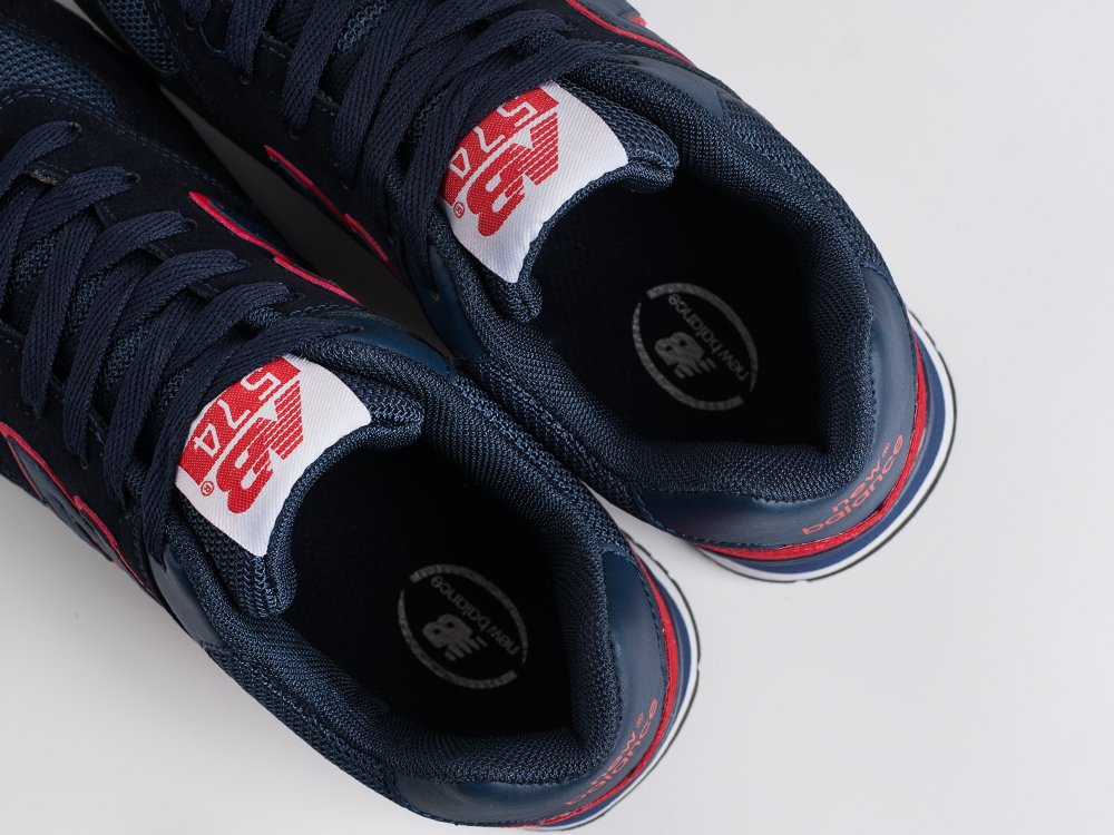 New Balance 574 WMNS синие замша женские (AR34234) - фото 5 New Balance 574 WMNS синие замша женские (AR34234) - фото 5