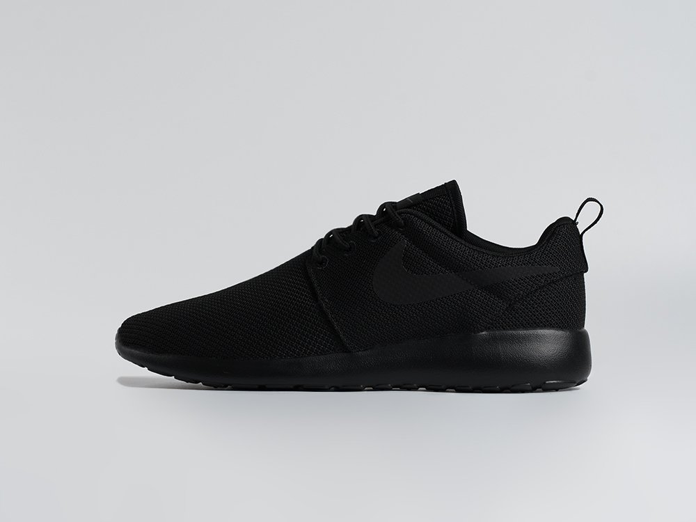 Nike Roshe Run WMNS черные текстиль женские (AR34282) - фото 1 Nike Roshe Run WMNS черные текстиль женские (AR34282) - фото 1