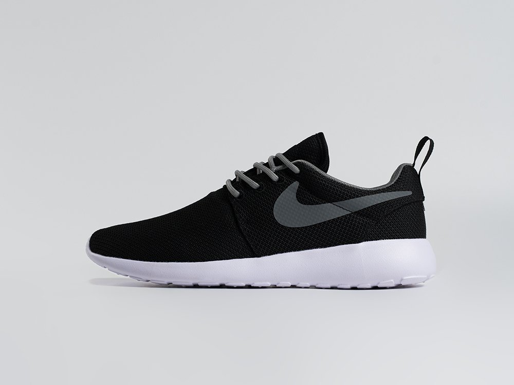 Nike Roshe Run черные текстиль мужские (AR34283) - фото 1 Nike Roshe Run черные текстиль мужские (AR34283) - фото 1