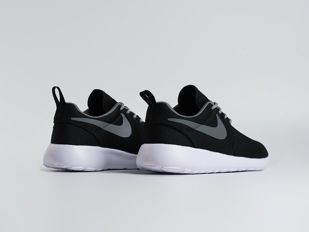 Nike Roshe Run черные текстиль мужские (AR34283) - фото 3 Nike Roshe Run черные текстиль мужские (AR34283) - фото 3