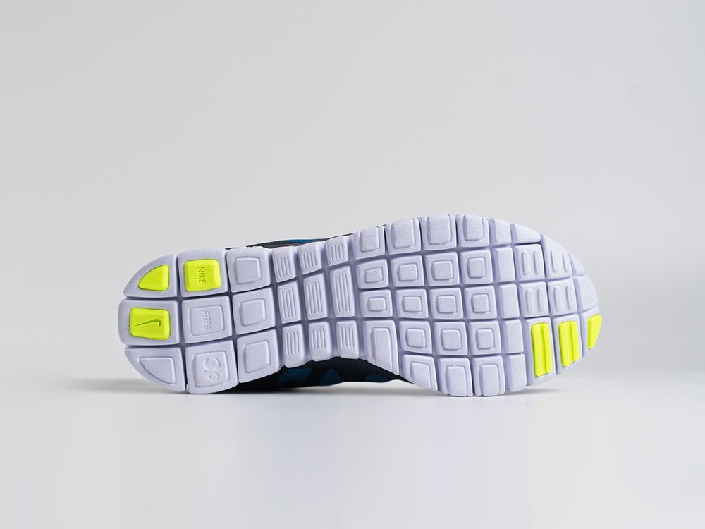 Nike Free 3.0 V3 синие текстиль мужские (AR34293) - фото 3 Nike Free 3.0 V3 синие текстиль мужские (AR34293) - фото 3