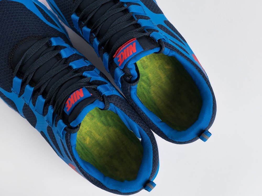 Nike Free 3.0 V3 синие текстиль мужские (AR34295) - фото 3 Nike Free 3.0 V3 синие текстиль мужские (AR34295) - фото 3