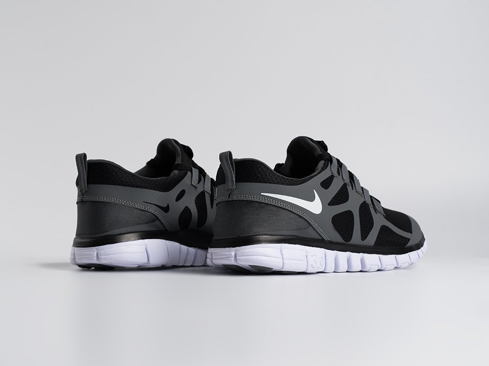 Nike Free 3.0 V3 черные текстиль мужские (AR34296) - фото 3 Nike Free 3.0 V3 черные текстиль мужские (AR34296) - фото 3