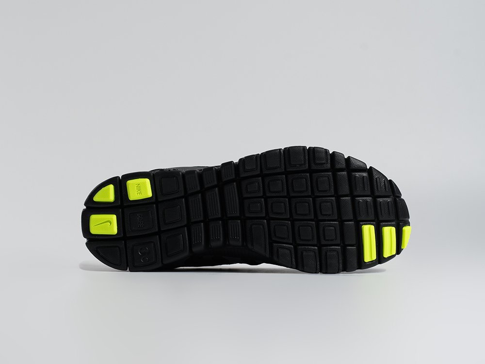 Nike Free 3.0 V3 черные текстиль мужские (AR34298) - фото 3 Nike Free 3.0 V3 черные текстиль мужские (AR34298) - фото 3