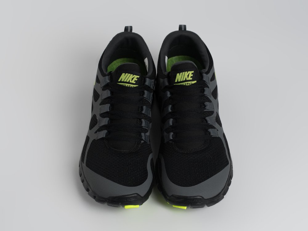 Nike Free 3.0 V3 черные текстиль мужские (AR34298) - фото 7 Nike Free 3.0 V3 черные текстиль мужские (AR34298) - фото 7