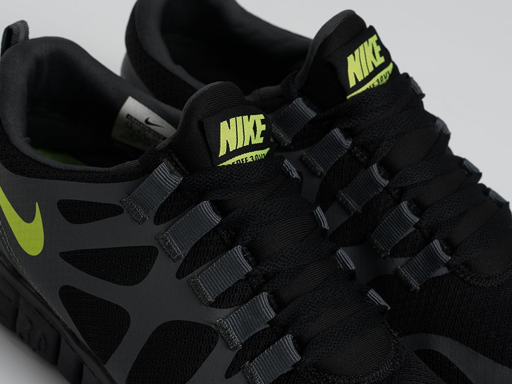 Nike Free 3.0 V3 черные текстиль мужские (AR34298) - фото 8 Nike Free 3.0 V3 черные текстиль мужские (AR34298) - фото 8