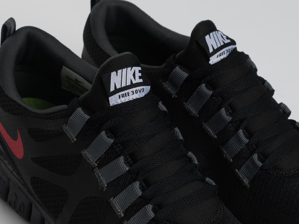 Nike Free 3.0 V3 черные текстиль мужские (AR34299) - фото 9 Nike Free 3.0 V3 черные текстиль мужские (AR34299) - фото 9