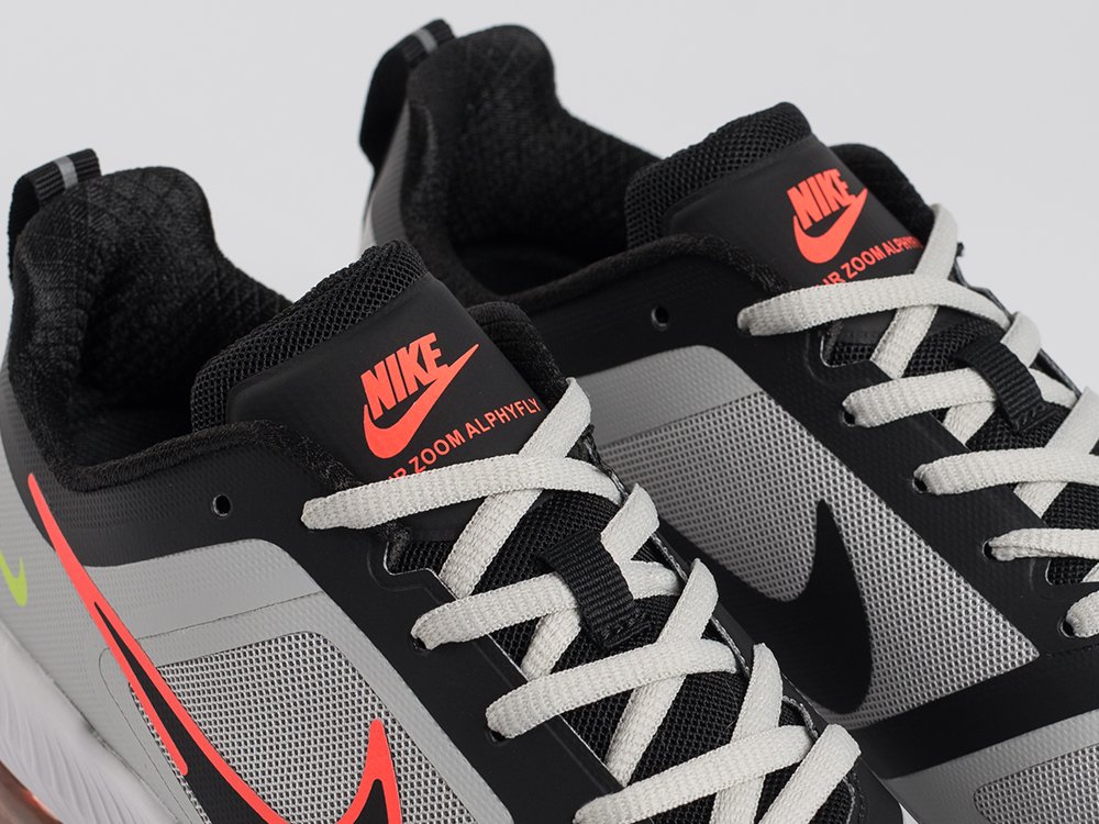 Nike Air Zoom Alphafly серые текстиль мужские (AR34300) - фото 8 Nike Air Zoom Alphafly серые текстиль мужские (AR34300) - фото 8