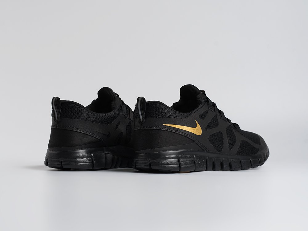 Nike Free 3.0 V3 черные текстиль мужские (AR34308) - фото 3 Nike Free 3.0 V3 черные текстиль мужские (AR34308) - фото 3