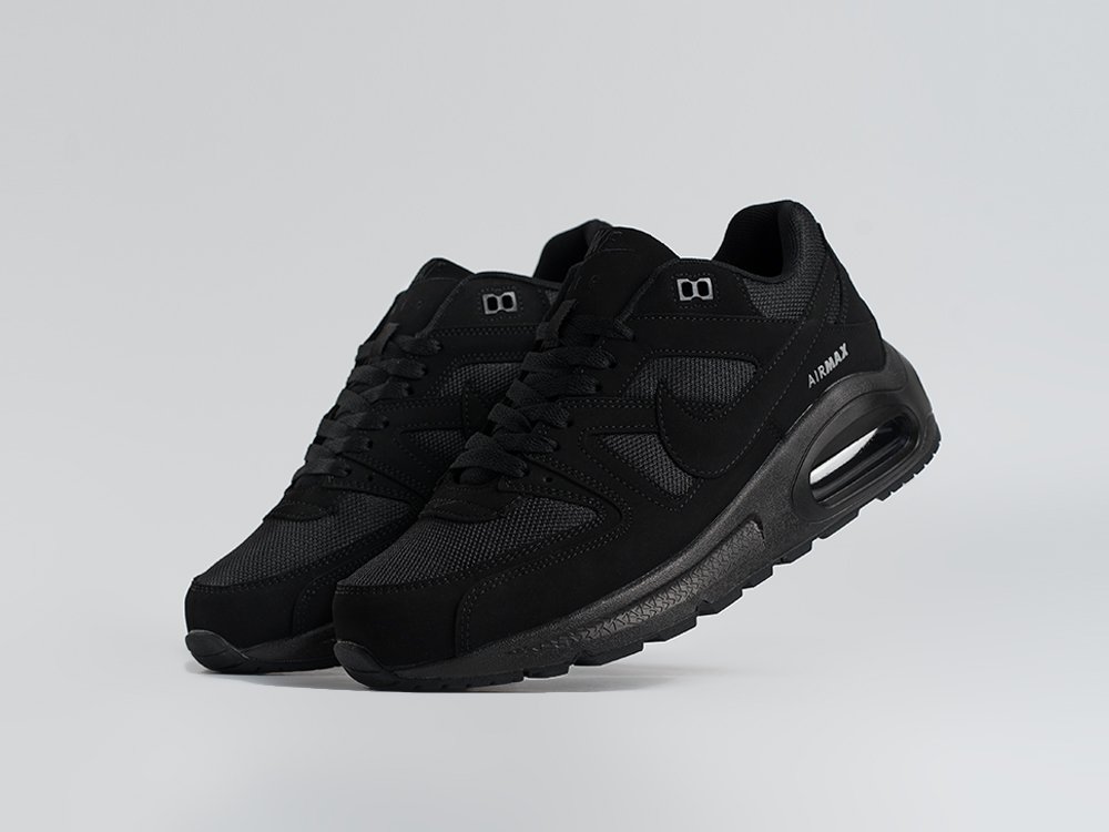 Nike Air Max Command Leather черные замша мужские (AR34311) - фото 2 Nike Air Max Command Leather черные замша мужские (AR34311) - фото 2