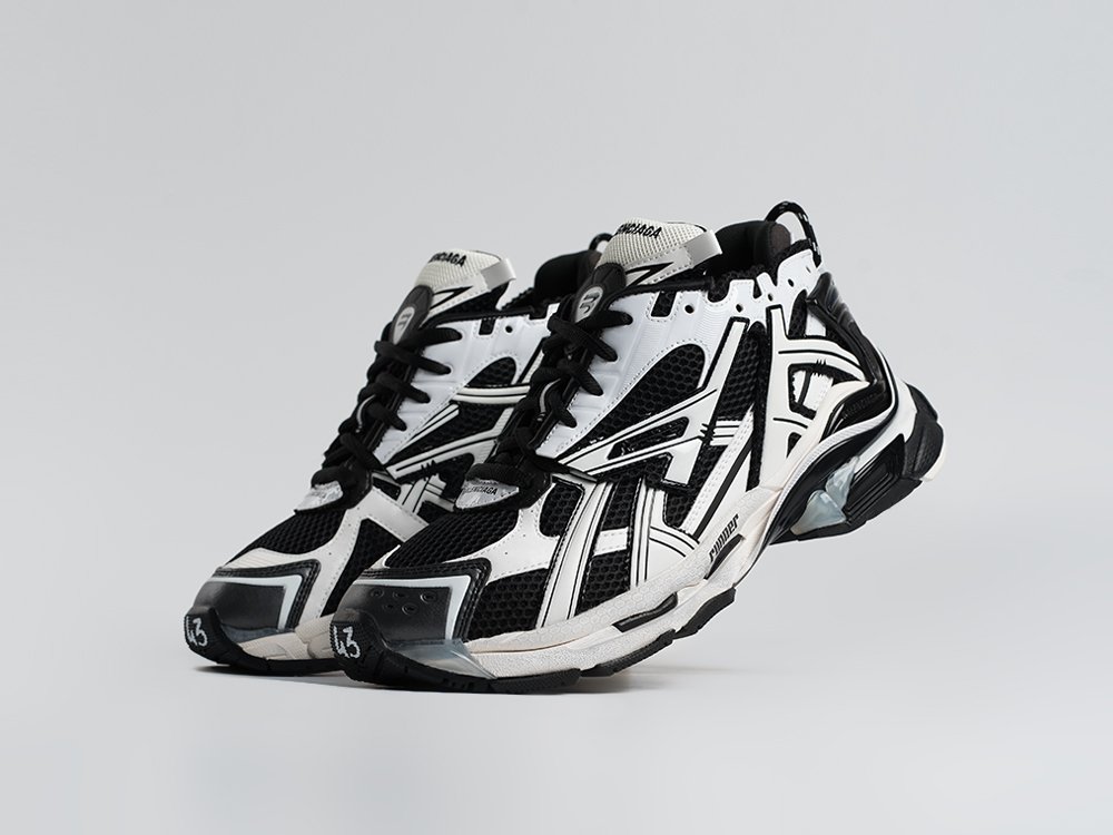 Balenciaga Runner черные кожа мужские (AR34314) - фото 2 Balenciaga Runner черные кожа мужские (AR34314) - фото 2