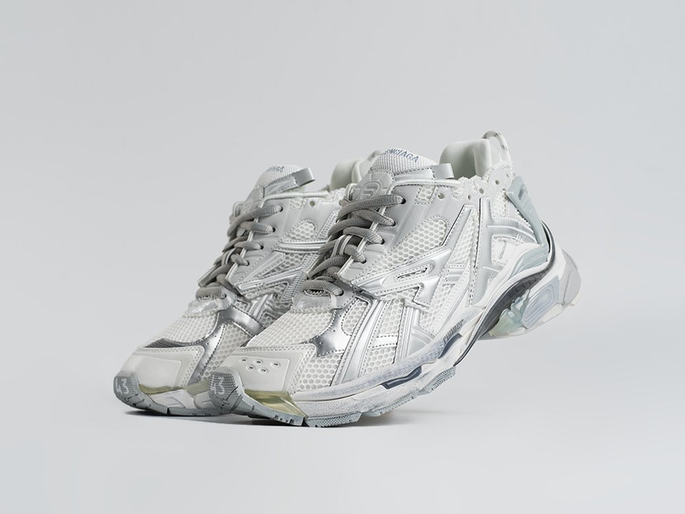 Balenciaga Runner белые кожа мужские (AR34315) - фото 2 Balenciaga Runner белые кожа мужские (AR34315) - фото 2