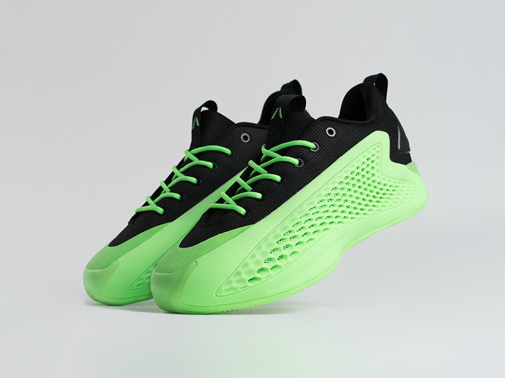 Adidas Anthony Edwards 1 Low Slime зеленые текстиль мужские (AR34318) - фото 2 Adidas Anthony Edwards 1 Low Slime зеленые текстиль мужские (AR34318) - фото 2